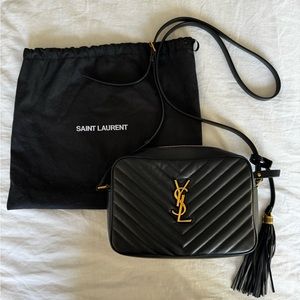 YSL Lou Matelasse Leather Camera Bag